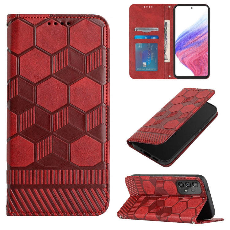 Football Texture Magnetic Leather Flip Phone Case, For Samsung Galaxy A53 5G, For Samsung Galaxy A73 5G, For Samsung Galaxy S20 FE 2022 / S20 FE 5G&4G / S20 Lite / S20 Fan Edition, For Samsung Galaxy S21 5G