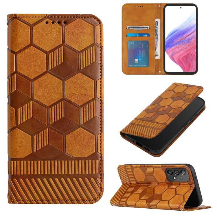 Football Texture Magnetic Leather Flip Phone Case, For Samsung Galaxy A53 5G, For Samsung Galaxy A73 5G, For Samsung Galaxy S20 FE 2022 / S20 FE 5G&4G / S20 Lite / S20 Fan Edition, For Samsung Galaxy S21 5G