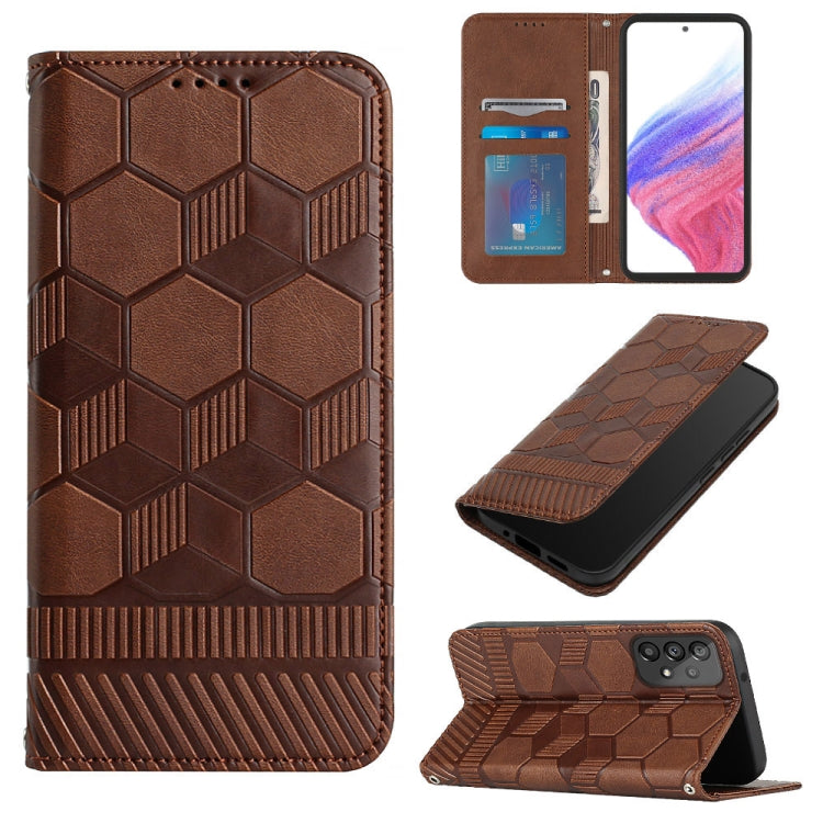 Football Texture Magnetic Leather Flip Phone Case, For Samsung Galaxy A53 5G, For Samsung Galaxy A73 5G, For Samsung Galaxy S20 FE 2022 / S20 FE 5G&4G / S20 Lite / S20 Fan Edition, For Samsung Galaxy S21 5G