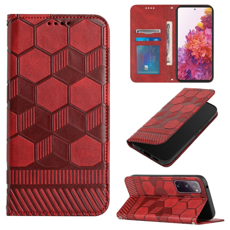Football Texture Magnetic Leather Flip Phone Case, For Samsung Galaxy A53 5G, For Samsung Galaxy A73 5G, For Samsung Galaxy S20 FE 2022 / S20 FE 5G&4G / S20 Lite / S20 Fan Edition, For Samsung Galaxy S21 5G