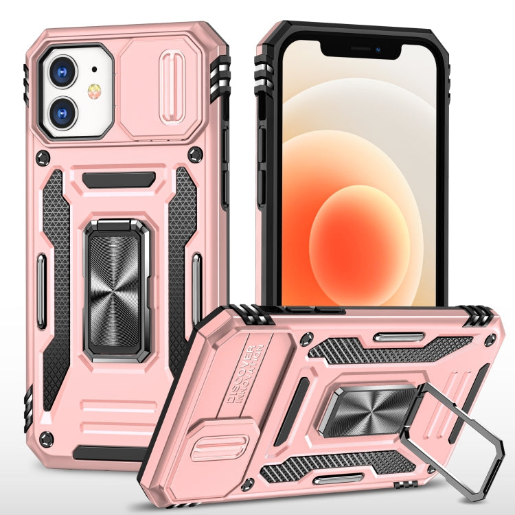 Armor PC + TPU Camera Shield Phone Case, For iPhone 13, For iPhone 13 Pro, For iPhone 13 Pro Max, For iPhone 12