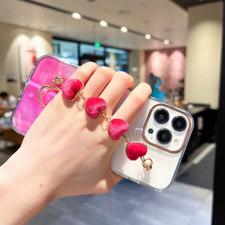 Gold Halo Marble Pattern Case with Bracelet, For iPhone 14, For iPhone 14 Plus, For iPhone 14 Pro, For iPhone 14 Pro Max, For iPhone 13, For iPhone 13 Pro