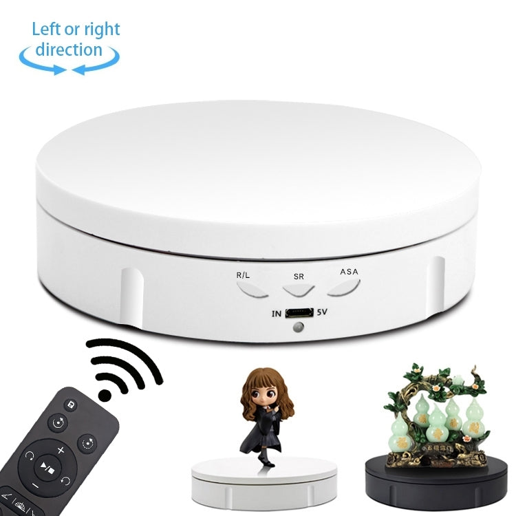USB Electric Rotating Turntable Display Stand, Load: 10kg, 14.6cm Remote, 14.6cm Remote Mirror