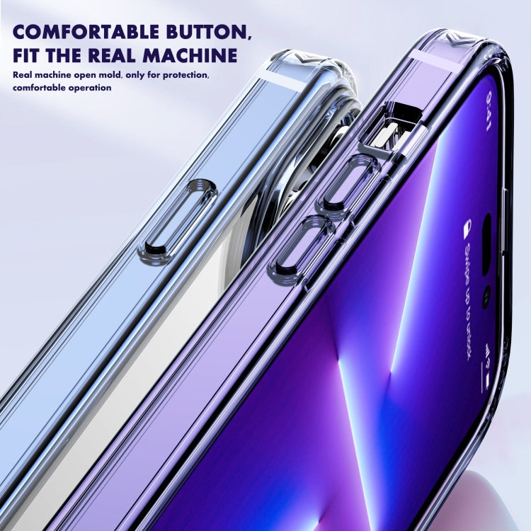 iPAKY Shockproof PC + TPU Protective Phone Case, For iPhone 14 Pro Max, For iPhone 14 Pro, For iPhone 14 Plus, For iPhone 14, For iPhone 13 Pro Max, For iPhone 13 Pro