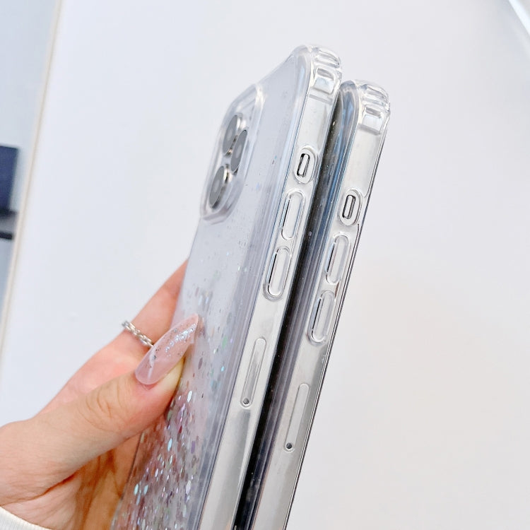 Lanyard Glitter Epoxy Clear Phone Case, For iPhone 13 Pro, For iPhone 13 Pro Max, For iPhone 12 mini