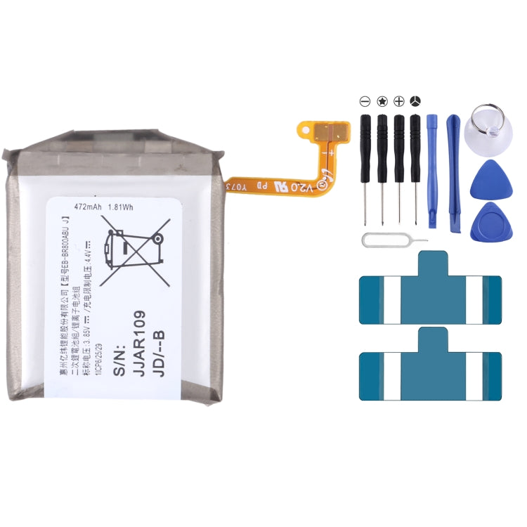 220mAh PL402022H Li-Polymer Battery Replacement For Huami Amazfit GTS 2/GTS 2 Mini A2010, 380mAh EB-BR760ABE, 236mAh EB-BR500ABU, 340mAh  EB-BR820ABY, 472mAh EB-BR800ABU, 247mAh EB-BR830ABY, 270mAh EB-BR170ABU, 250mAh EB-BR720ABE, 330mAh EB-BR840ABY   ...