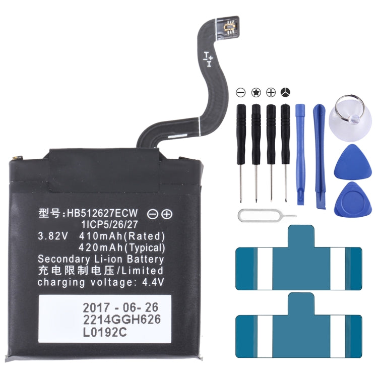 220mAh PL402022H Li-Polymer Battery Replacement For Huami Amazfit GTS 2/GTS 2 Mini A2010, 380mAh EB-BR760ABE, 236mAh EB-BR500ABU, 340mAh  EB-BR820ABY, 472mAh EB-BR800ABU, 247mAh EB-BR830ABY, 270mAh EB-BR170ABU, 250mAh EB-BR720ABE, 330mAh EB-BR840ABY   ...