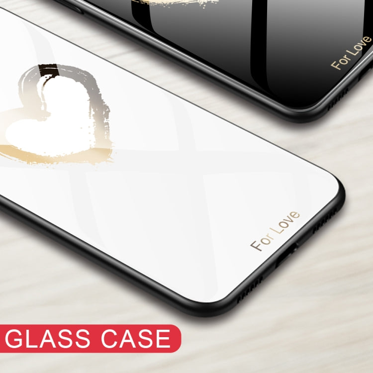 Colorful Painted Glass Phone Case, For iPhone 14 Pro Max