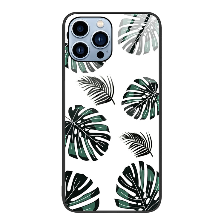 Colorful Painted Glass Phone Case, For iPhone 13 Pro Max