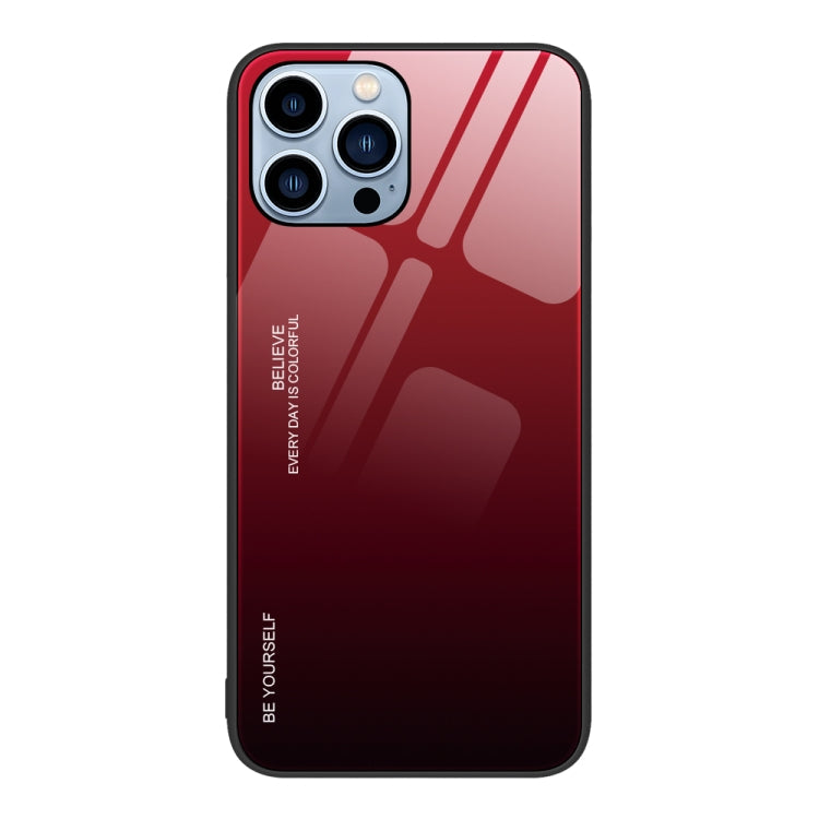 Gradient Color Glass Case, For iPhone 12 Pro Max, For iPhone 12, For iPhone 13 Pro Max