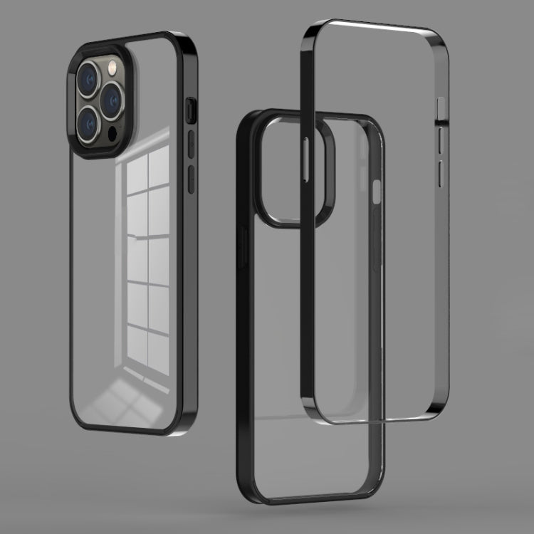 3 in 1 Electroplated Frame Phantom Phone Case, For iPhone 13, For iPhone 13 Pro, For iPhone 13 Pro Max