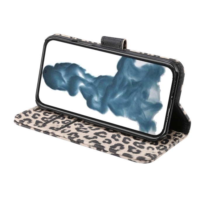 Leopard Pattern Horizontal Flip Leather Phone Case, For iPhone 14 Pro Max, For iPhone 14 Pro, For iPhone 14 Plus, For iPhone 14