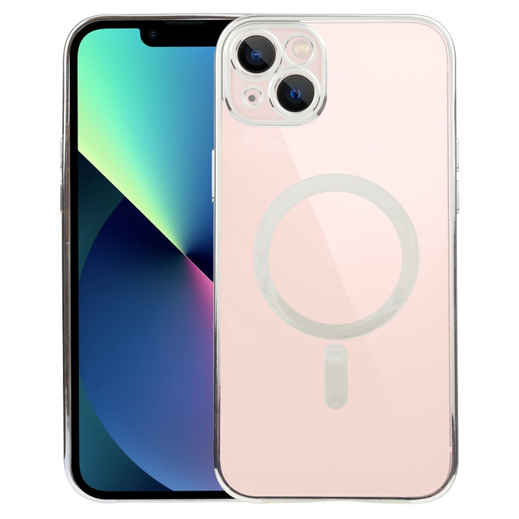 MagSafe Electroplating Straight TPU Phone Case, For iPhone 14, For iPhone 14 Plus