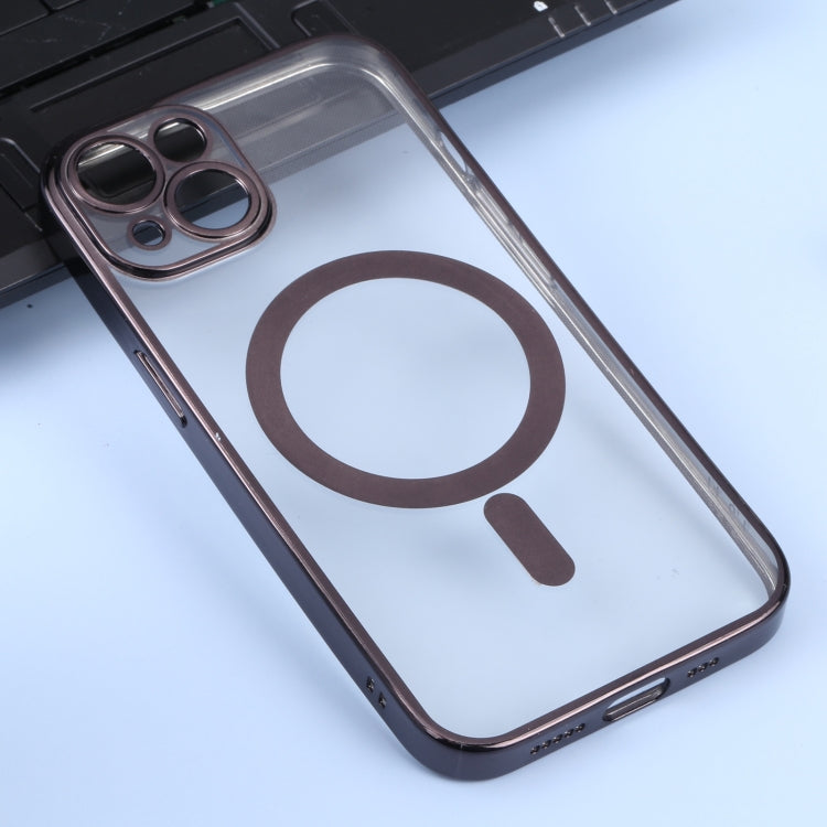 MagSafe Electroplating Straight TPU Phone Case, For iPhone 13, For iPhone 13 Pro