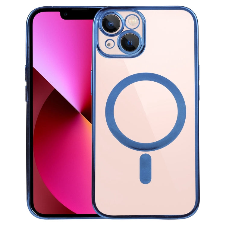 MagSafe Electroplating Straight TPU Phone Case, For iPhone 13, For iPhone 13 Pro