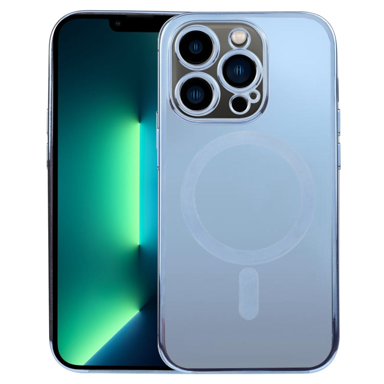 MagSafe Electroplating Straight TPU Phone Case, For iPhone 13 Pro Max, For iPhone 12