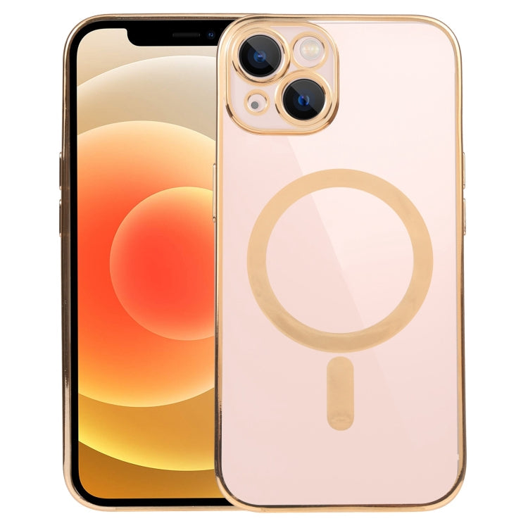MagSafe Electroplating Straight TPU Phone Case, For iPhone 13 Pro Max, For iPhone 12