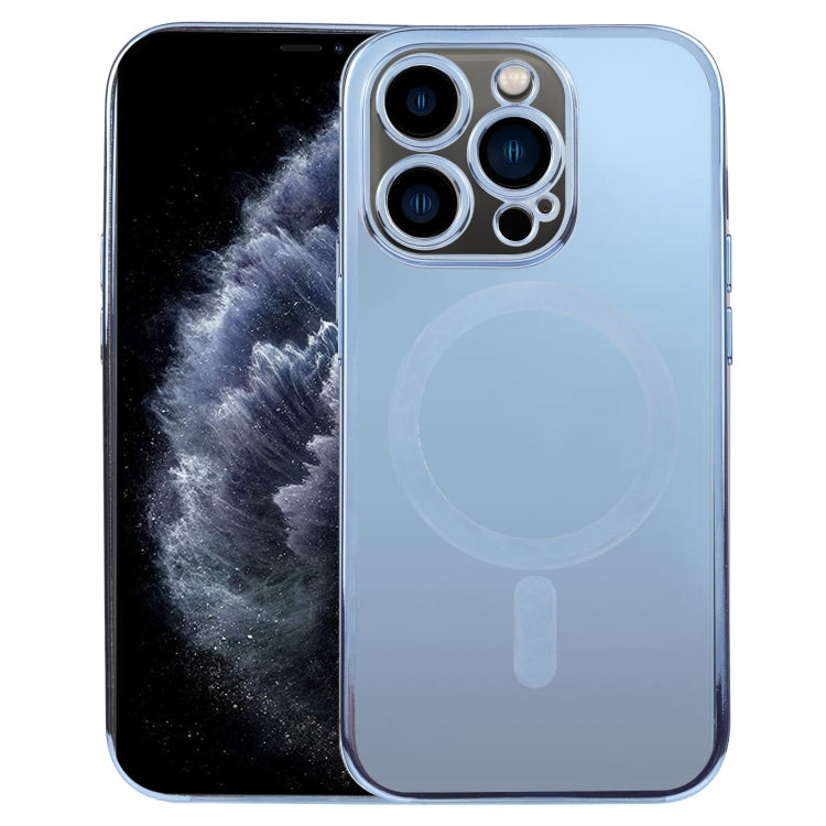 MagSafe Electroplating Straight TPU Phone Case, For iPhone 11, For iPhone 11 Pro