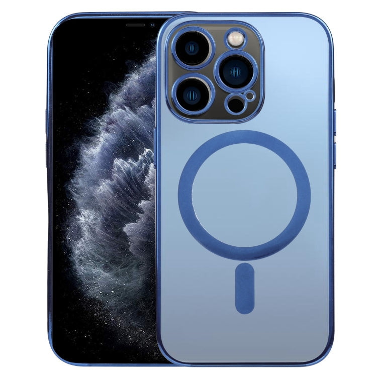 MagSafe Electroplating Straight TPU Phone Case, For iPhone 11, For iPhone 11 Pro