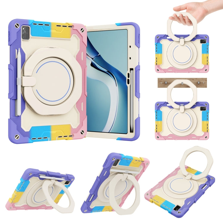 Armor Contrast Color Silicone + PC Tablet Case, For Huawei MatePad Pro 12.6 2021