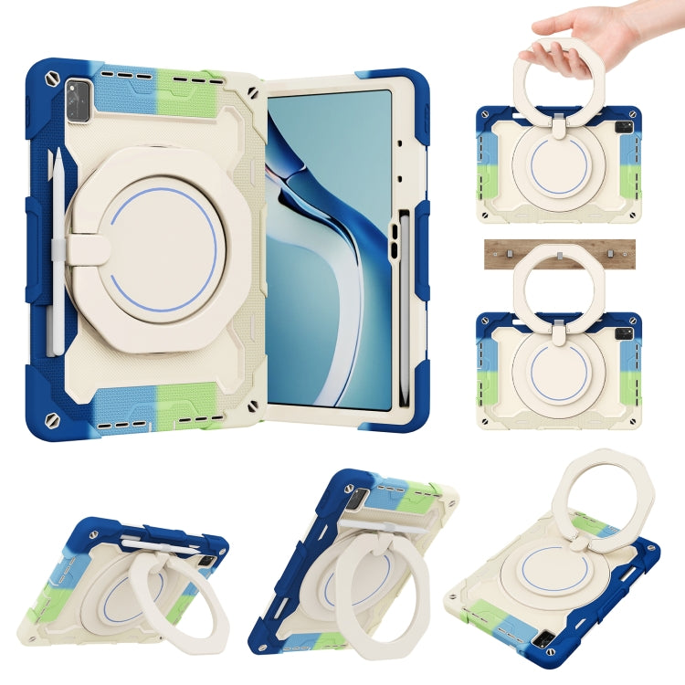 Armor Contrast Color Silicone + PC Tablet Case, For Huawei MatePad Pro 12.6 2021