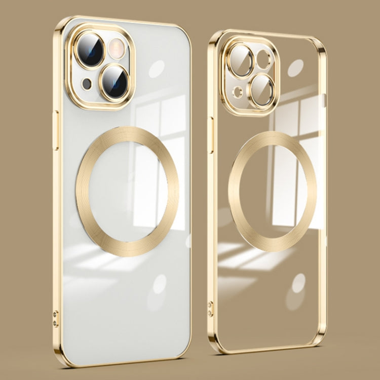 Lens Protector MagSafe Electroplated Phone Case, For iPhone 14 Plus, For iPhone 14, For iPhone 14 Pro Max