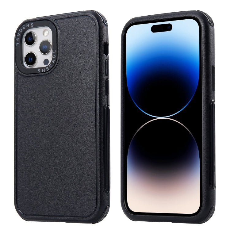 3 in 1 Four Corner Shockproof Phone Case, For iPhone 14 Pro Max, For iPhone 14 Pro