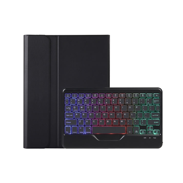 AHW12-BS Detachable Backlight Bluetooth Keyboard Tablet Leather Case, AHW12-BS