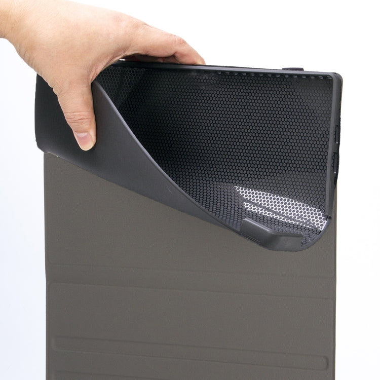 AH127 Ultra-thin Detachable Bluetooth Keyboard Leather Case, AH127