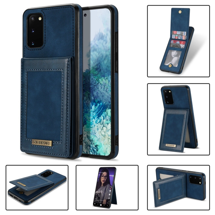 N.Bekus Vertical Flip Card Slot RFID Phone Case, For Samsung Galaxy Note20, For Samsung Galaxy Note20 Ultra, For Samsung Galaxy S20+, For Samsung Galaxy S20