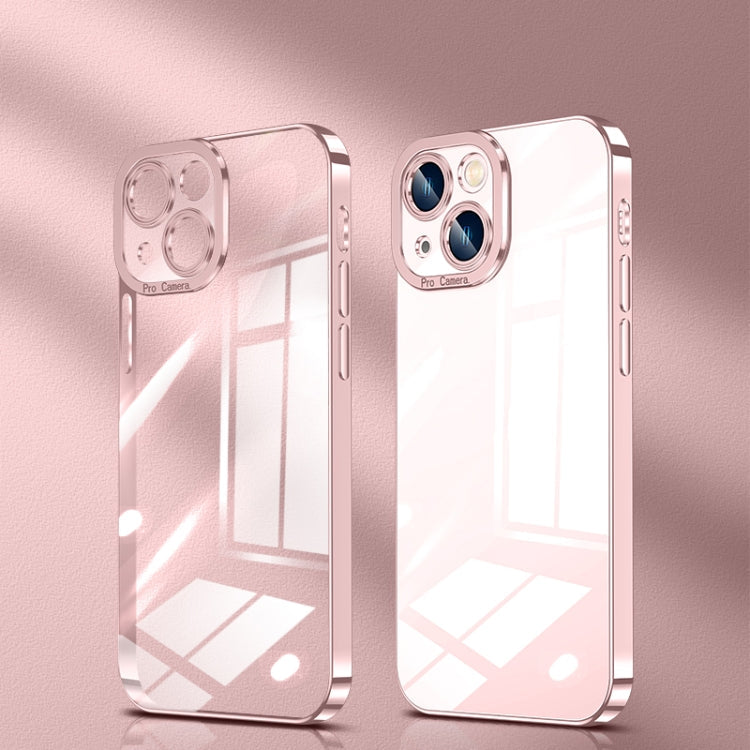 Crystal Plated High Transparency Phone Case, For iPhone 13 mini