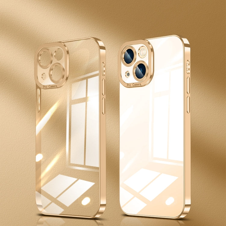 Crystal Plated High Transparency Phone Case, For iPhone 13, For iPhone 13 Pro