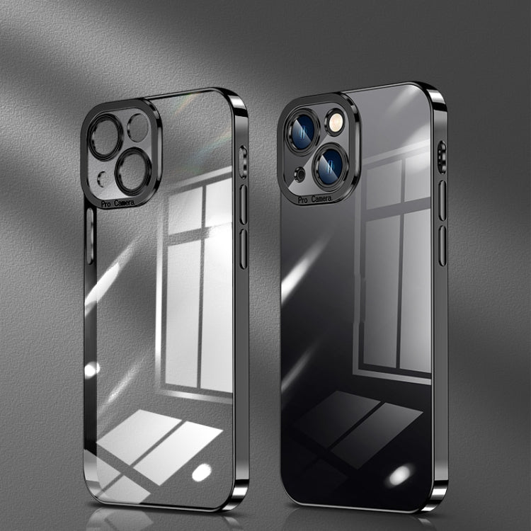 Crystal Plated High Transparency Phone Case, For iPhone 12, For iPhone 12 Pro