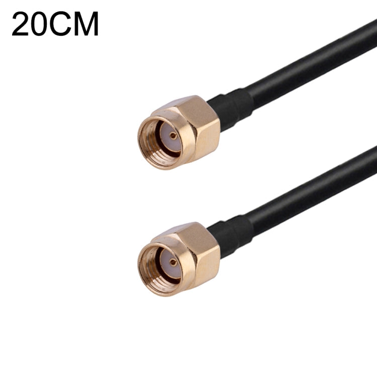 RG174 RF Coaxial Adapter Cable, Length: 20cm, 20cm RP-SMA Male to RP-SMA Female, 20cm RP-SMA Male to RP-SMA Male, 20cm RP-SMA Male to SMA Female, 20cm RP-SMA Male to SMA Male, 20cm SMA Male to SMA Female, 20cm SMA Male to RP-SMA Female                 ...
