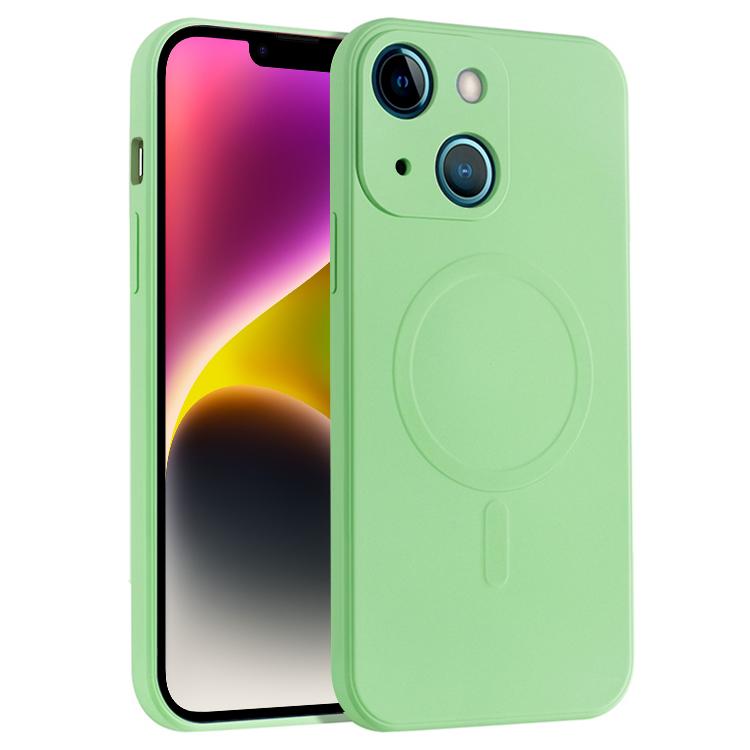 Liquid Silicone Full Coverage Magsafe Phone Case, For iPhone 14, For iPhone 14 Plus, For iPhone 14 Pro