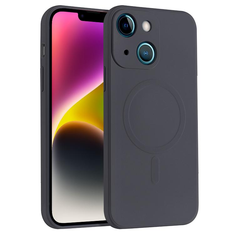 Liquid Silicone Full Coverage Magsafe Phone Case, For iPhone 14, For iPhone 14 Plus, For iPhone 14 Pro