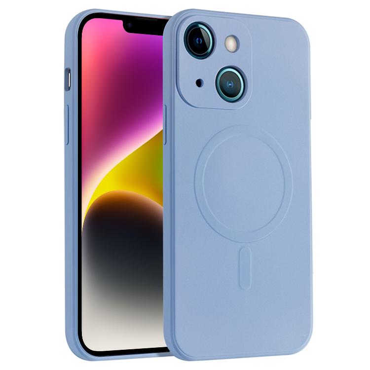 Liquid Silicone Full Coverage Magsafe Phone Case, For iPhone 14, For iPhone 14 Plus, For iPhone 14 Pro