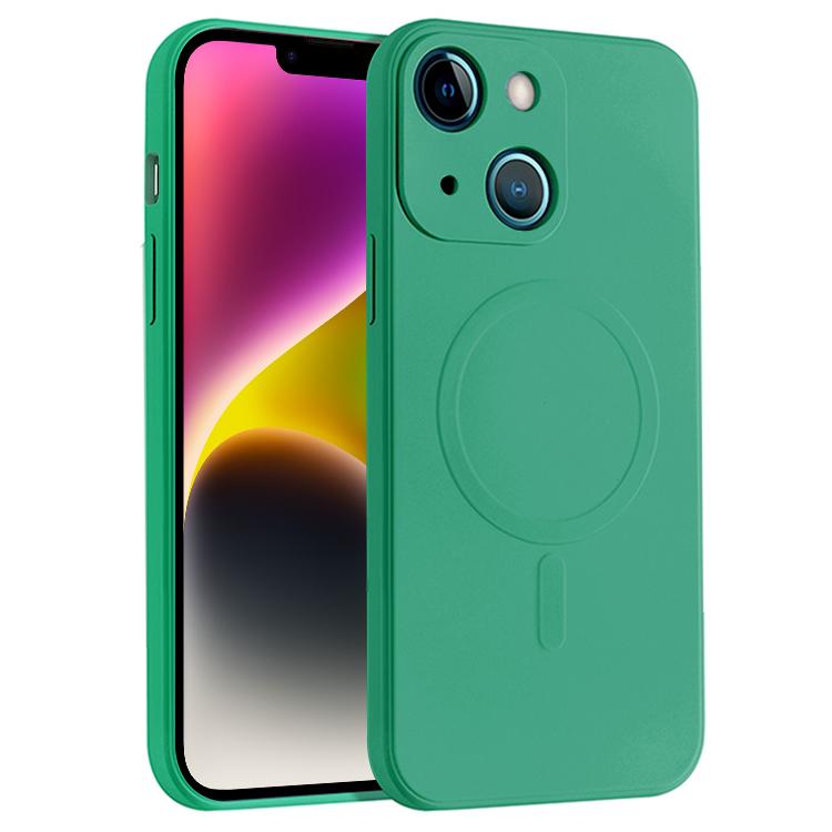 Liquid Silicone Full Coverage Magsafe Phone Case, For iPhone 14, For iPhone 14 Plus, For iPhone 14 Pro
