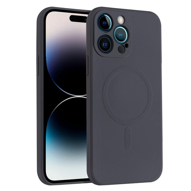 Liquid Silicone Full Coverage Magsafe Phone Case, For iPhone 14, For iPhone 14 Plus, For iPhone 14 Pro