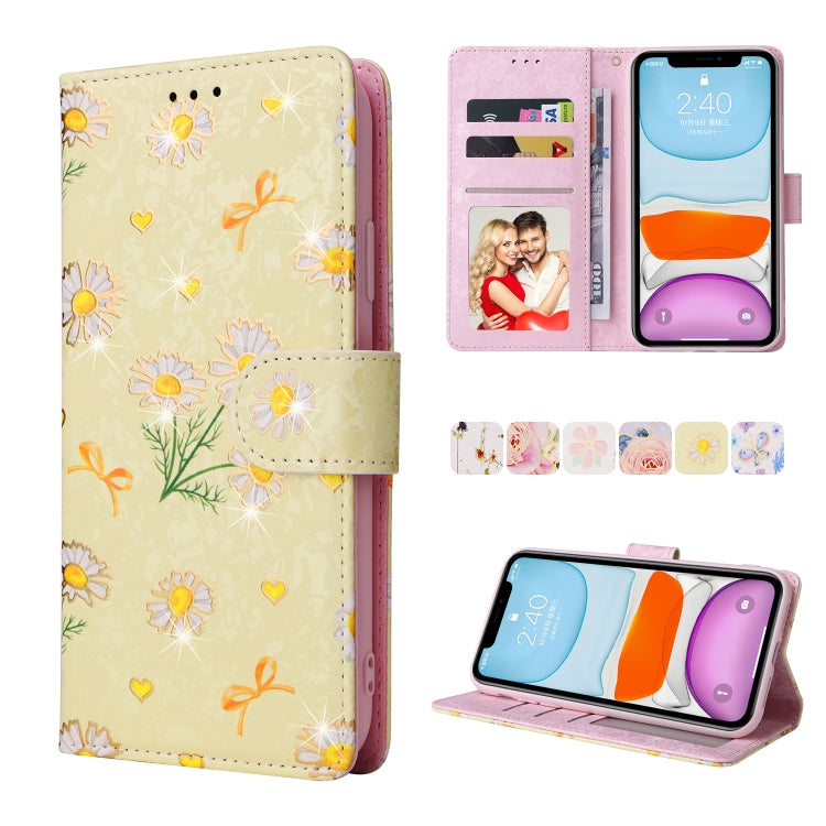 Bronzing Painting RFID Leather Case, For iPhone 12 mini, For iPhone 12 / 12 Pro, For iPhone 12 Pro Max, For iPhone 11
