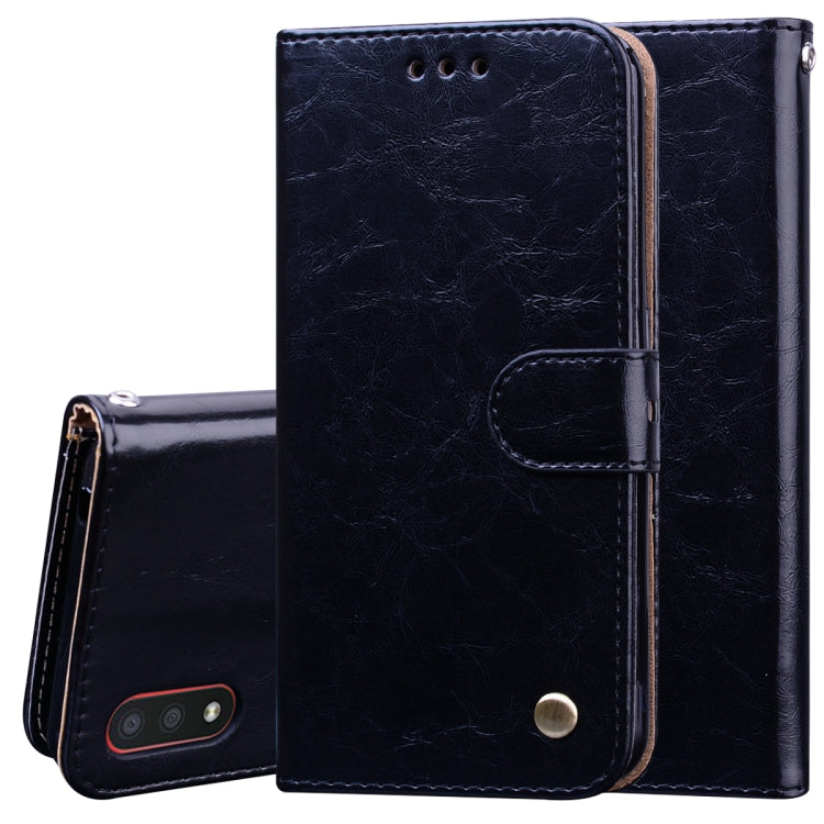 Business Style Oil Wax Texture Horizontal Flip Leather Case, with Holder & Card Slots & Wallet, For Samsung Galaxy A01, For Samsung Galaxy A51, For Samsung Galaxy A71, For Samsung Galaxy A81 / Note 10 Lite, For Samsung Galaxy A91 / S10 Lite            ...