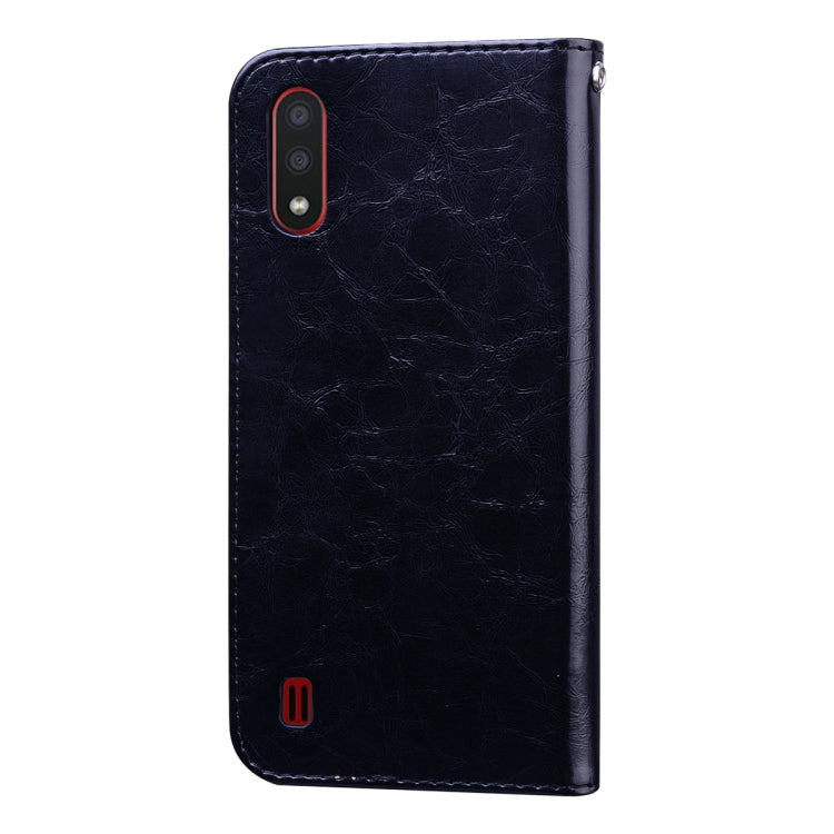 Business Style Oil Wax Texture Horizontal Flip Leather Case, with Holder & Card Slots & Wallet, For Samsung Galaxy A01, For Samsung Galaxy A51, For Samsung Galaxy A71, For Samsung Galaxy A81 / Note 10 Lite, For Samsung Galaxy A91 / S10 Lite            ...