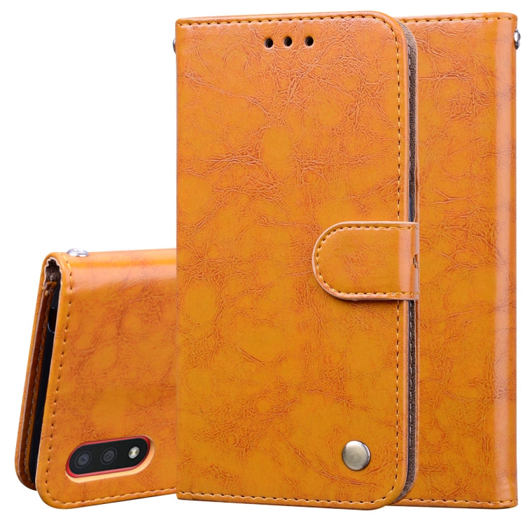 Business Style Oil Wax Texture Horizontal Flip Leather Case, with Holder & Card Slots & Wallet, For Samsung Galaxy A01, For Samsung Galaxy A51, For Samsung Galaxy A71, For Samsung Galaxy A81 / Note 10 Lite, For Samsung Galaxy A91 / S10 Lite            ...