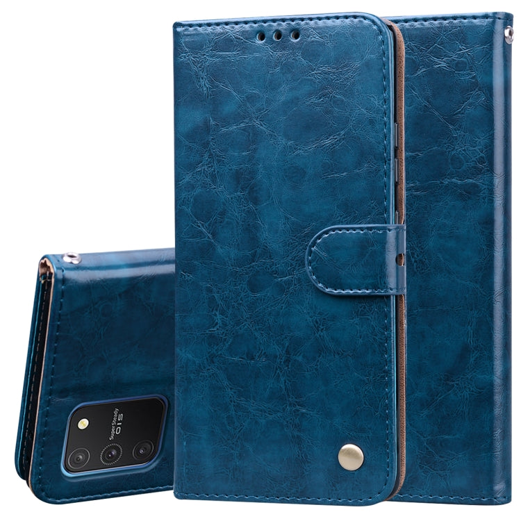 Business Style Oil Wax Texture Horizontal Flip Leather Case, with Holder & Card Slots & Wallet, For Samsung Galaxy A01, For Samsung Galaxy A51, For Samsung Galaxy A71, For Samsung Galaxy A81 / Note 10 Lite, For Samsung Galaxy A91 / S10 Lite            ...