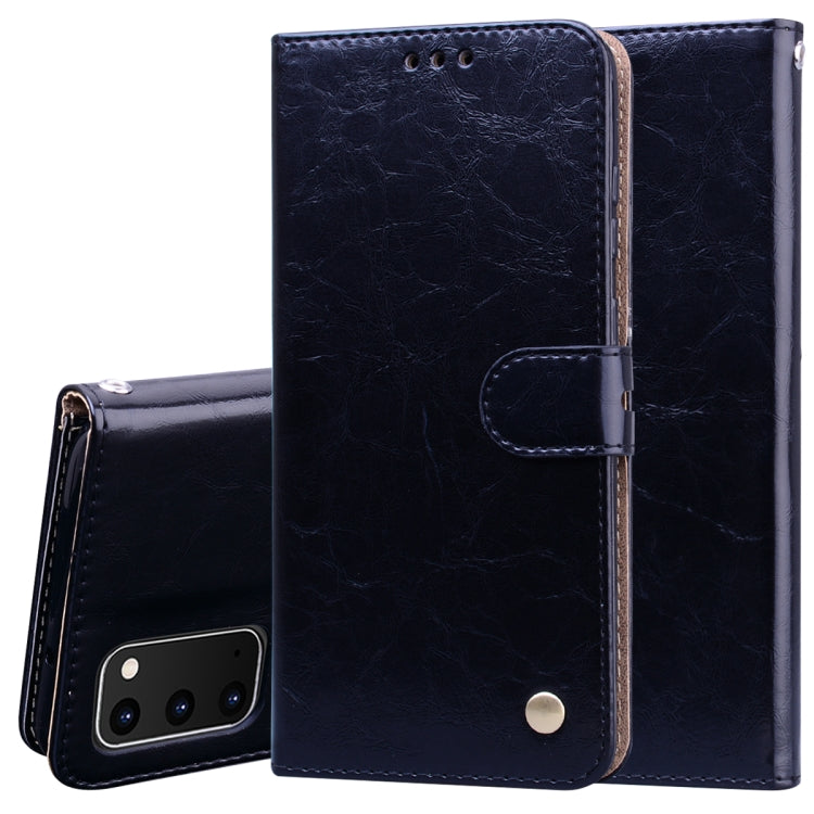 Business Style Oil Wax Texture Horizontal Flip Leather Case, with Holder & Card Slots & Wallet, For Samsung Galaxy A01, For Samsung Galaxy A51, For Samsung Galaxy A71, For Samsung Galaxy A81 / Note 10 Lite, For Samsung Galaxy A91 / S10 Lite            ...