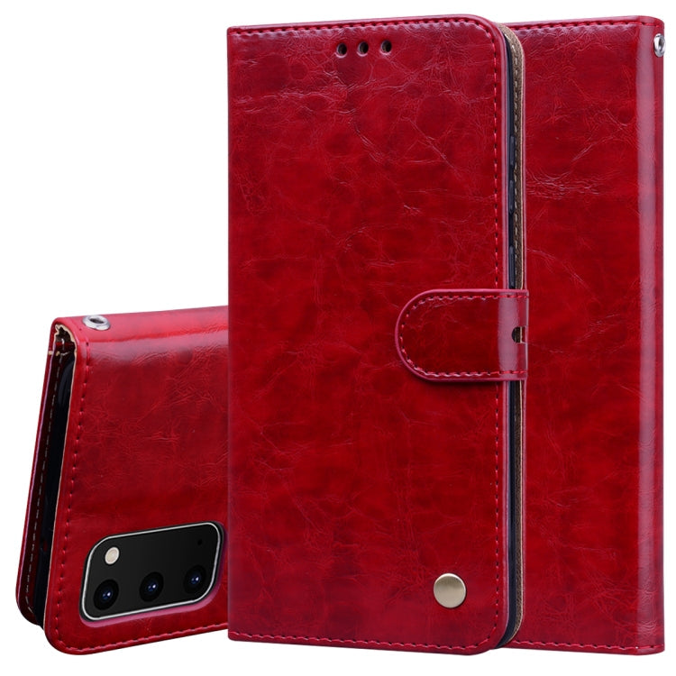 Business Style Oil Wax Texture Horizontal Flip Leather Case, with Holder & Card Slots & Wallet, For Samsung Galaxy A01, For Samsung Galaxy A51, For Samsung Galaxy A71, For Samsung Galaxy A81 / Note 10 Lite, For Samsung Galaxy A91 / S10 Lite            ...