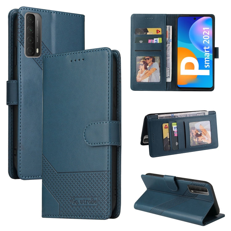 GQUTROBE Skin Feel Magnetic Leather Phone Case, For Huawei P Smart 2021, For Huawei P20 Lite, For Huawei P30 Pro, For Huawei P30 Lite