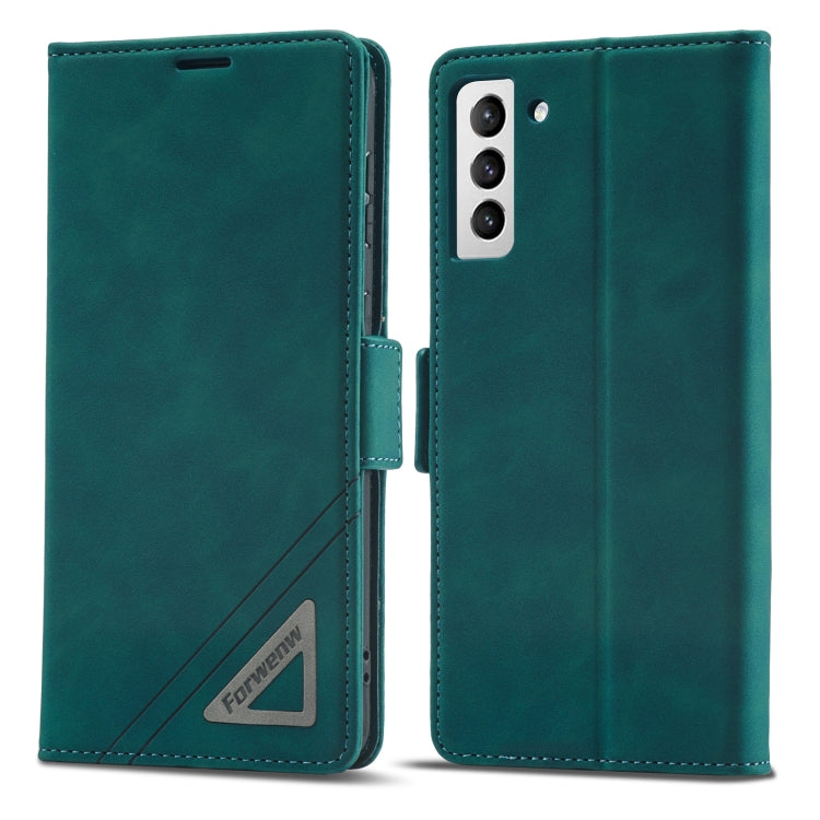 Forwenw Dual-side Buckle Leather Phone Case, For Samsung Galaxy S22 5G, For Samsung Galaxy S22+ 5G, For Samsung Galaxy S22 Ultra 5G, For Samsung Galaxy S21 5G, For Samsung Galaxy S21+ 5G, For Samsung Galaxy S21 Ultra 5G, For Samsung Galaxy Note20      ...
