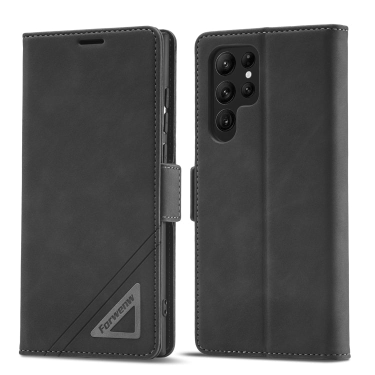 Forwenw Dual-side Buckle Leather Phone Case, For Samsung Galaxy S22 5G, For Samsung Galaxy S22+ 5G, For Samsung Galaxy S22 Ultra 5G, For Samsung Galaxy S21 5G, For Samsung Galaxy S21+ 5G, For Samsung Galaxy S21 Ultra 5G, For Samsung Galaxy Note20      ...