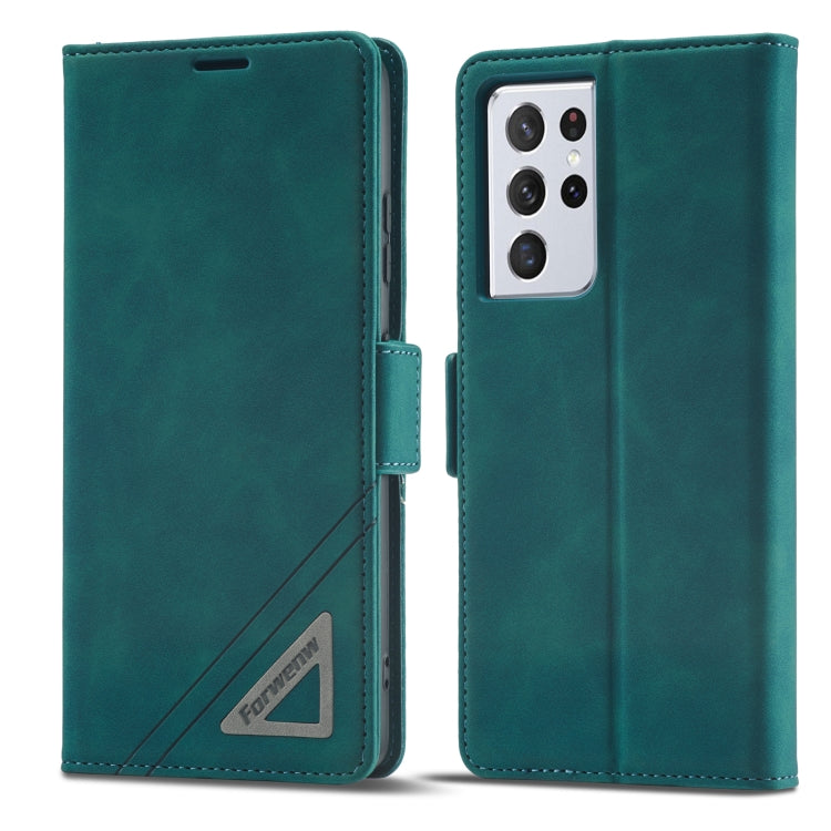 Forwenw Dual-side Buckle Leather Phone Case, For Samsung Galaxy S22 5G, For Samsung Galaxy S22+ 5G, For Samsung Galaxy S22 Ultra 5G, For Samsung Galaxy S21 5G, For Samsung Galaxy S21+ 5G, For Samsung Galaxy S21 Ultra 5G, For Samsung Galaxy Note20      ...